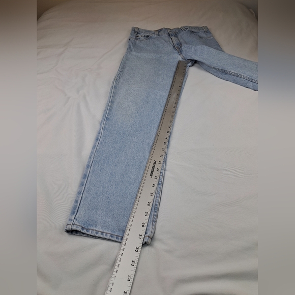 Vintage Orange Tab '96s Levi's 550 Relaxed Fit Tapered Leg W34 L32 - Picture 10 of 15